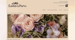 Desktop Screenshot of flowerstothepeople.biz